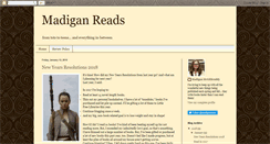 Desktop Screenshot of madiganreads.com